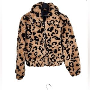 Bagatelle NYC faux fur jacket